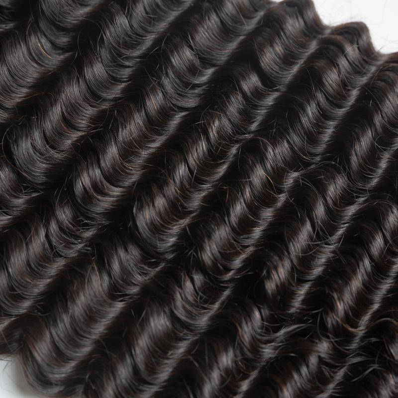 Virgin Hair Deep Curly Bundle