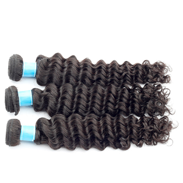 lono hair raw hair deep wave bundle