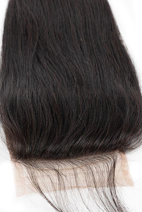 Raw Hair Lace Closure 4X4 inch  Straight Natural Color | Lonohair