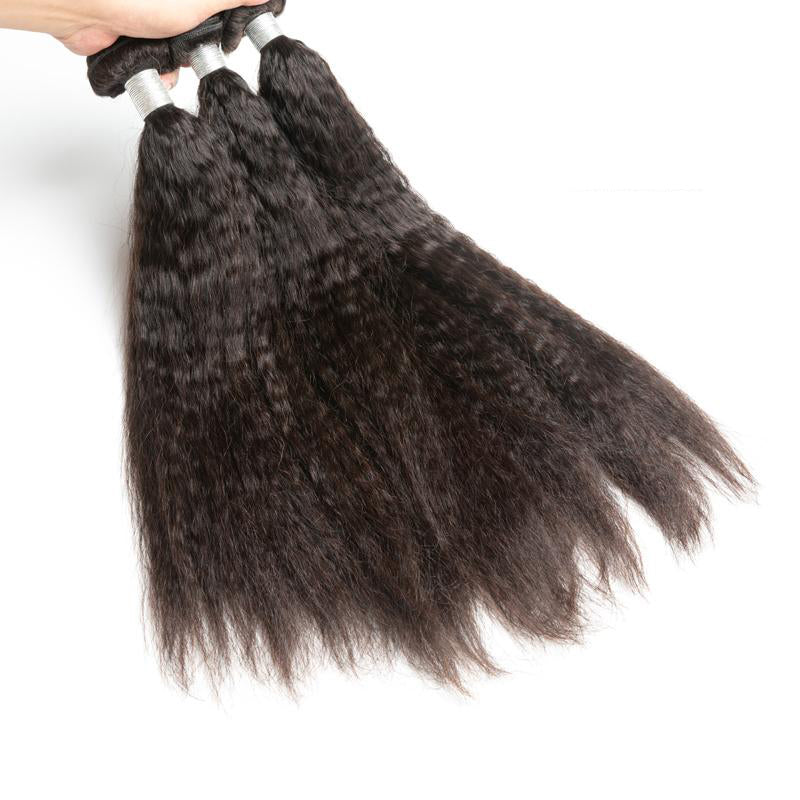 Virgin Hair Kinky Straight Bundle