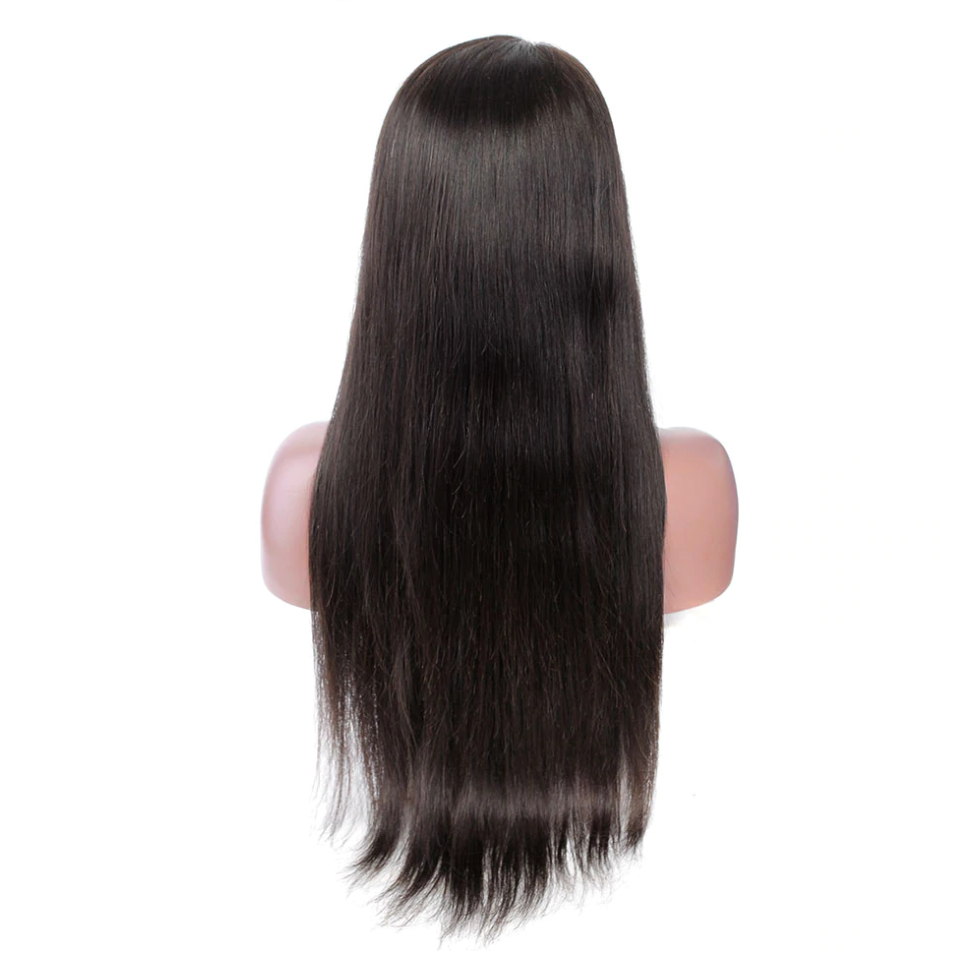 Virgin Hair 10A Custom 13X4  Frontal Straight  Wig  180-210% Density