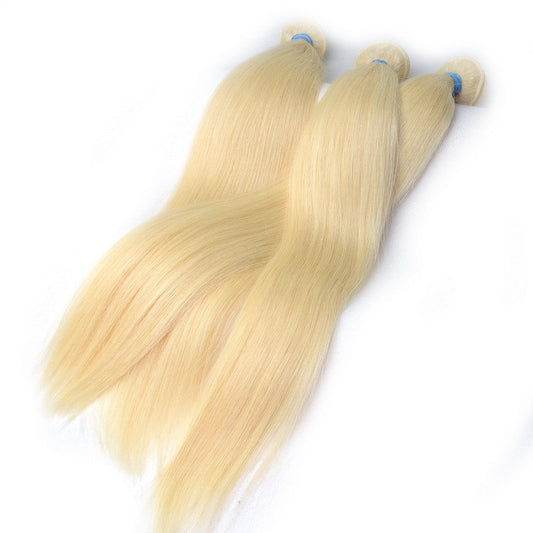 Raw Hair 613 Blonde Straight bundle