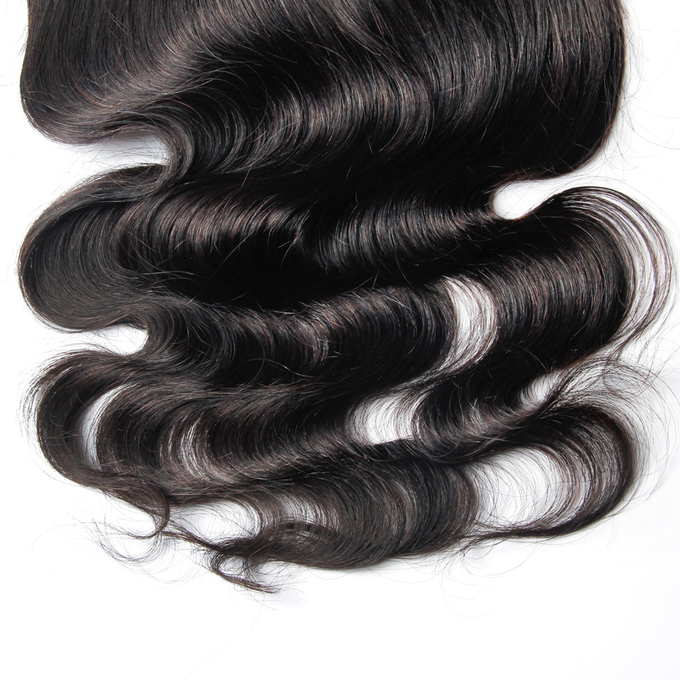 Lace Closure 6X6 Inch Body Wave Preplucked Natural Color | Lonohair