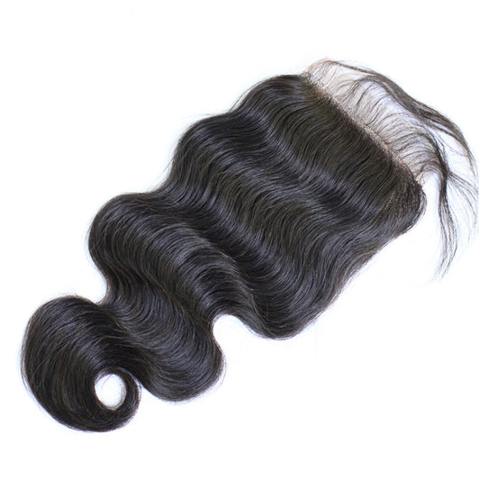 Raw Hair Lace Closure 4X4 Inch Body Wave Natural Color | Lonohair