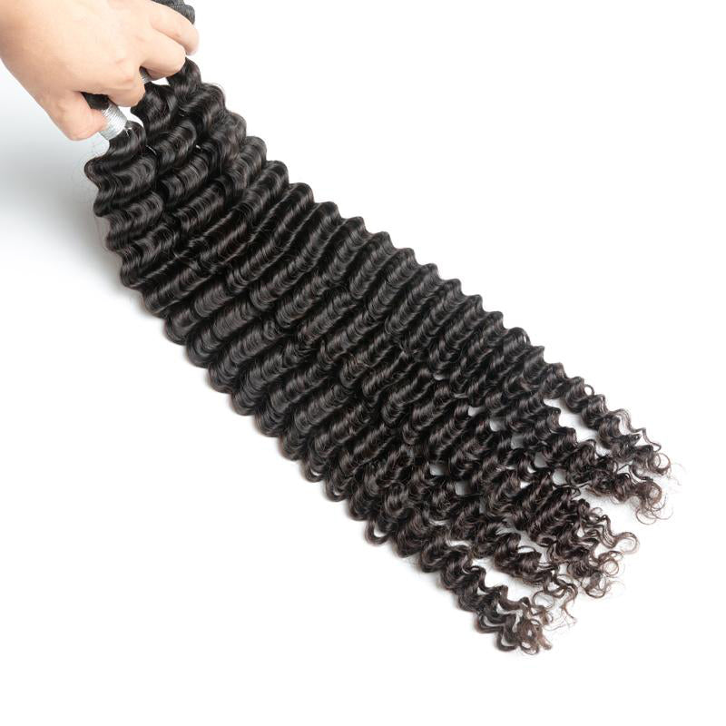 Virgin Hair Deep Curly  Bundle