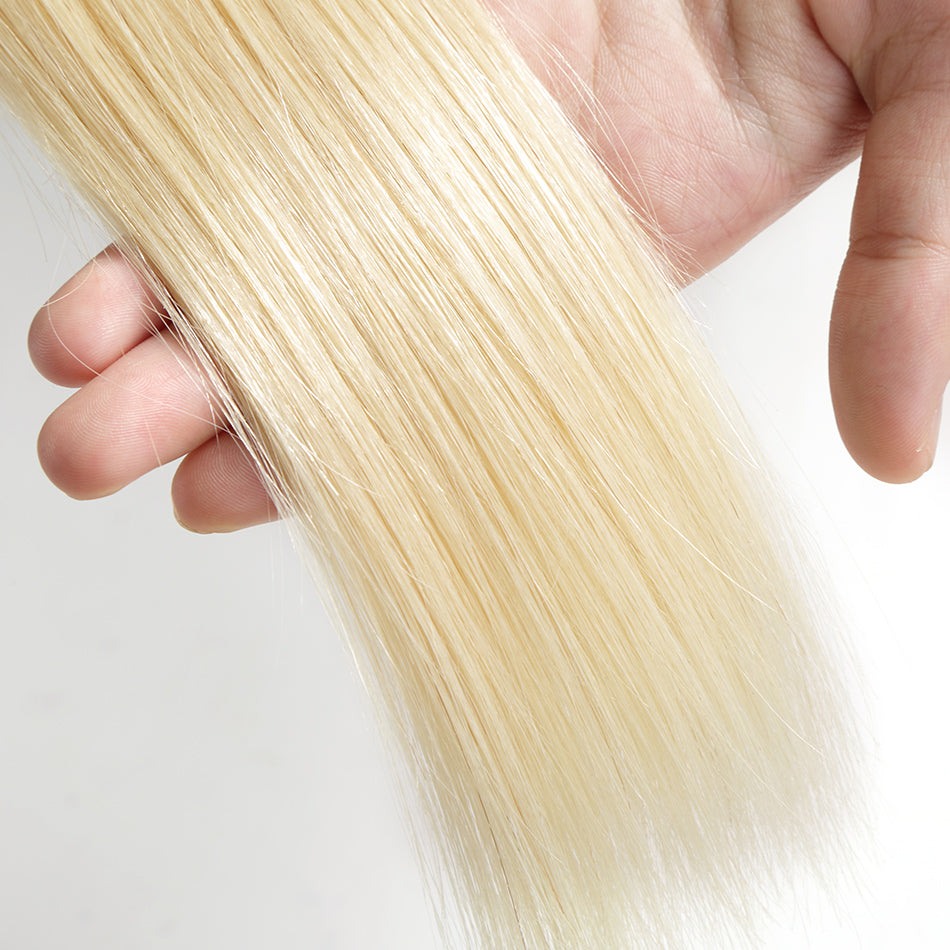 Raw Hair 613 Blonde Straight bundle