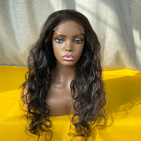 Raw Hair  Custom 5X5 Closure Body Wave  Wig  180-210% Density